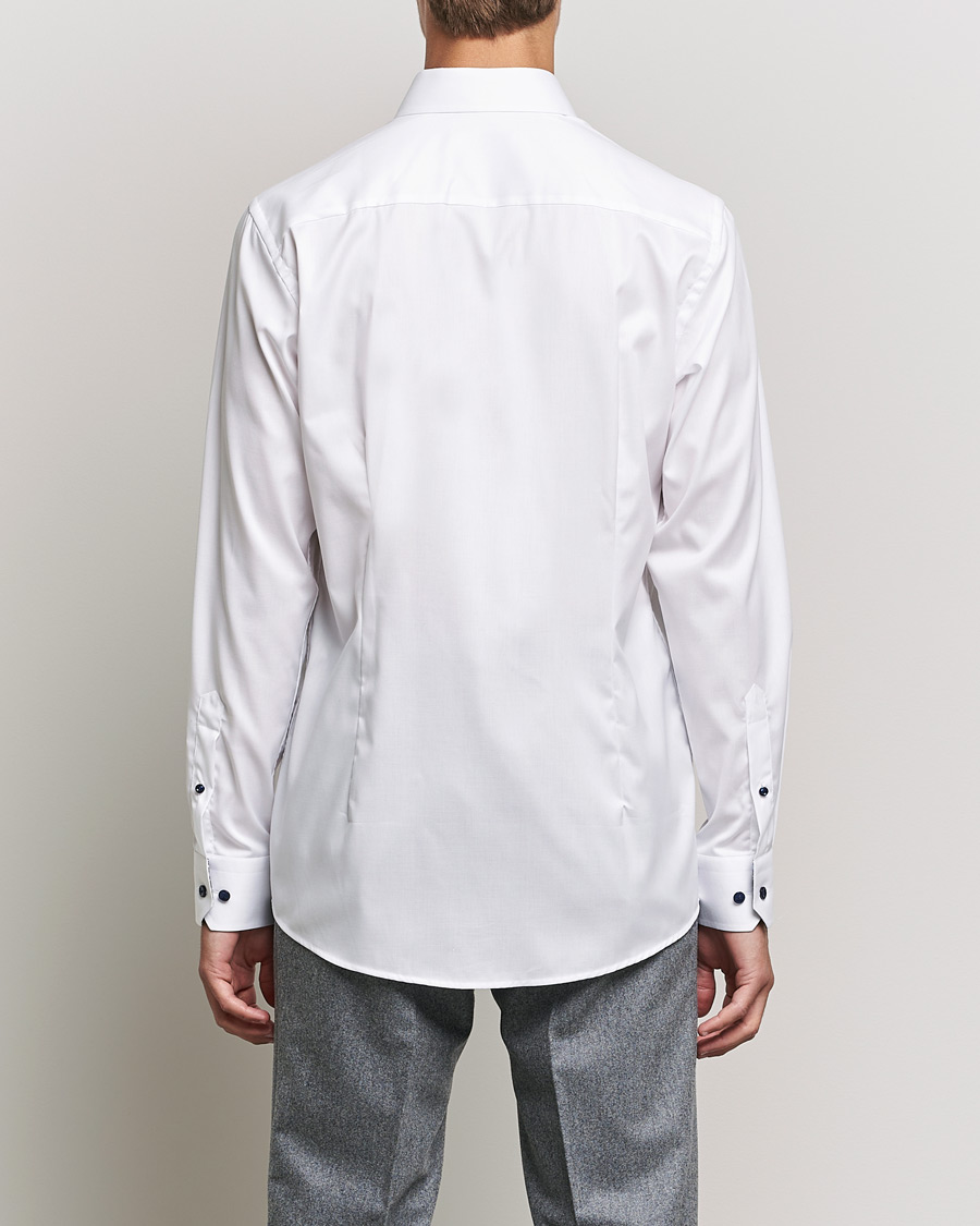 Mies | Kauluspaidat | Eton | Organic Cotton Signature Twill Contemporary Shirt White