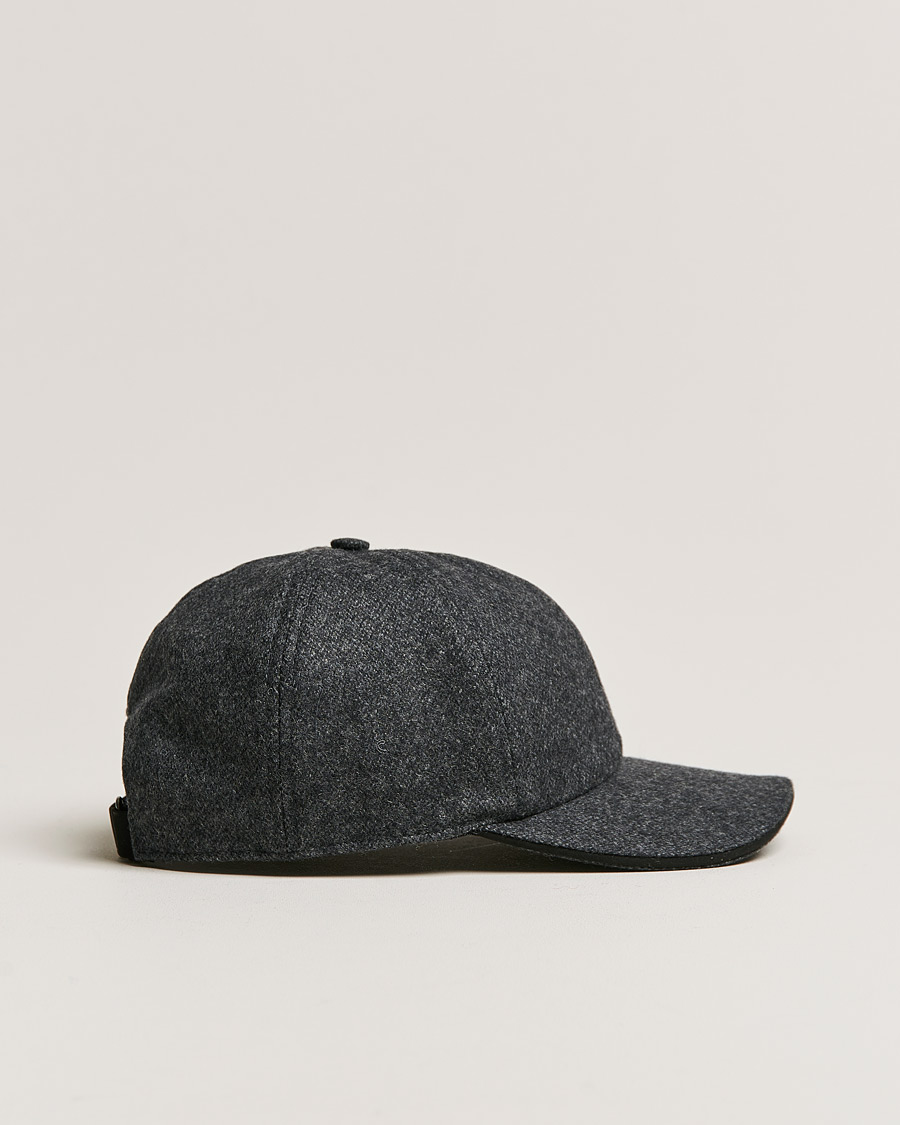Mies | Eton Wool Baseboll Cap Grey | Eton | Wool Baseboll Cap Grey