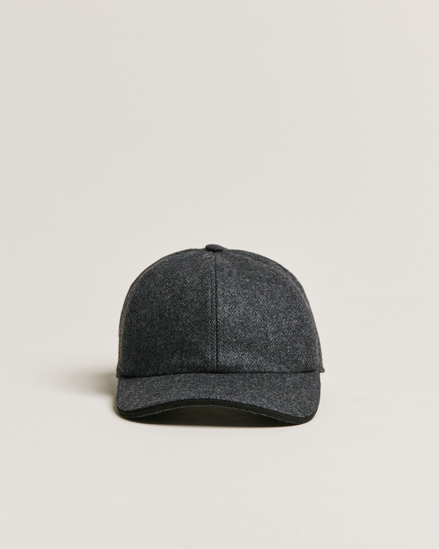 Mies | Eton Wool Baseboll Cap Grey | Eton | Wool Baseboll Cap Grey
