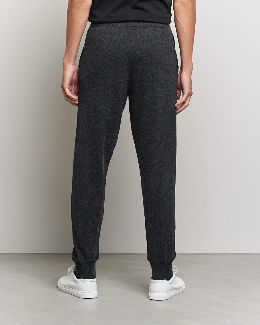 Mies | Housut | Filippa K | Hall Cotton Wool Trouser Antracite Melange