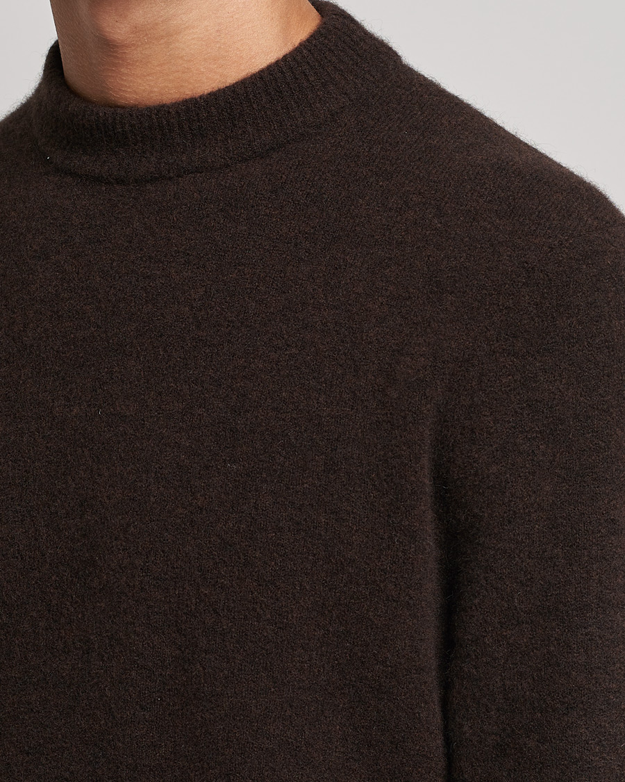 Mies | Puserot | Filippa K | Johannes Yak Sweater Ginger Brown