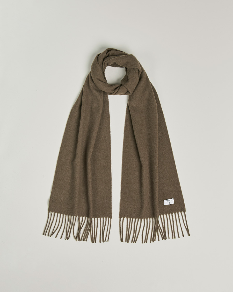Mies | Filippa K Cashmere Blend Scarf Ginger Brown | Filippa K | Cashmere Blend Scarf Ginger Brown