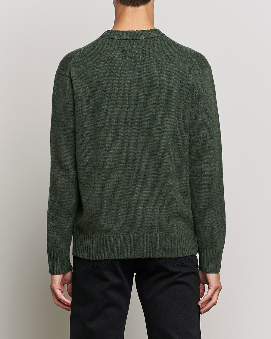 Mies | Puserot | FRAME | Cashmere Sweater Military Green