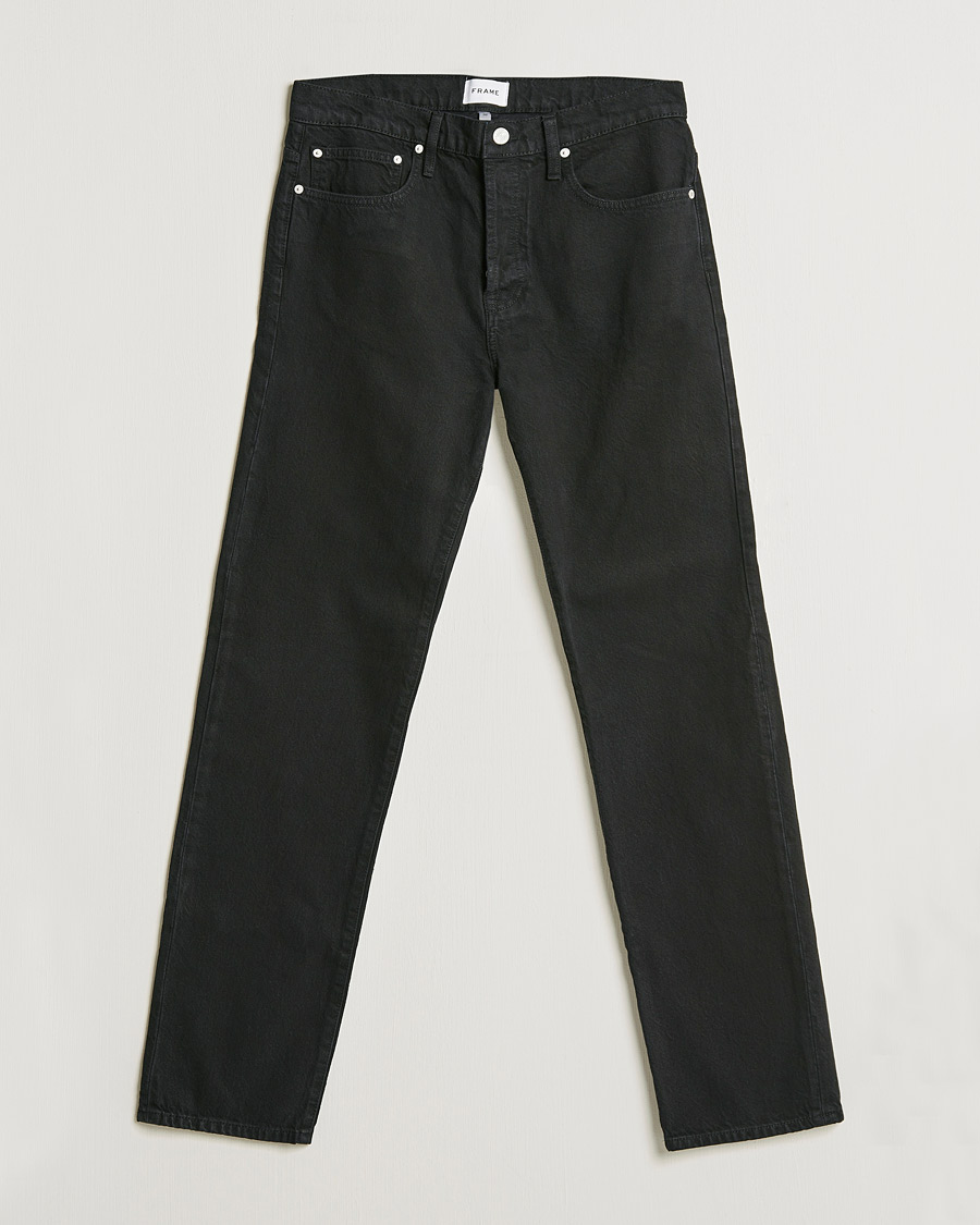 Mies | Farkut | FRAME | Stacked Straight Jeans Film Noir