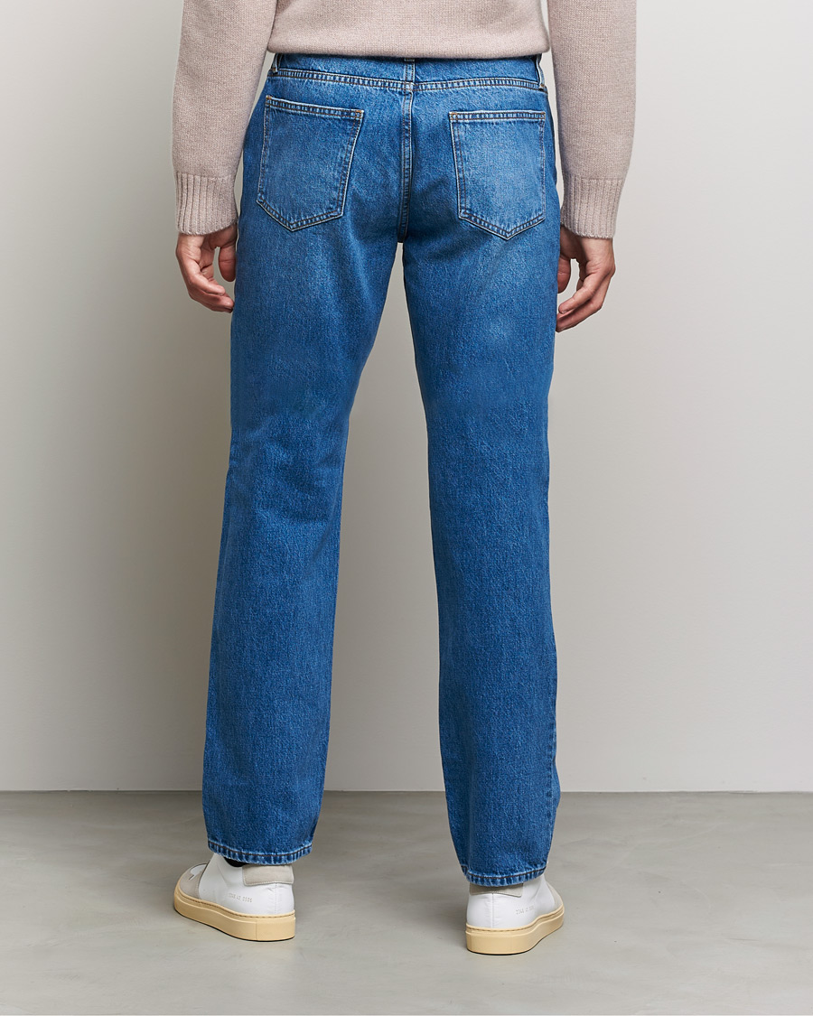 Mies | Farkut | FRAME | Stacked Straight Jeans Indigo Snow