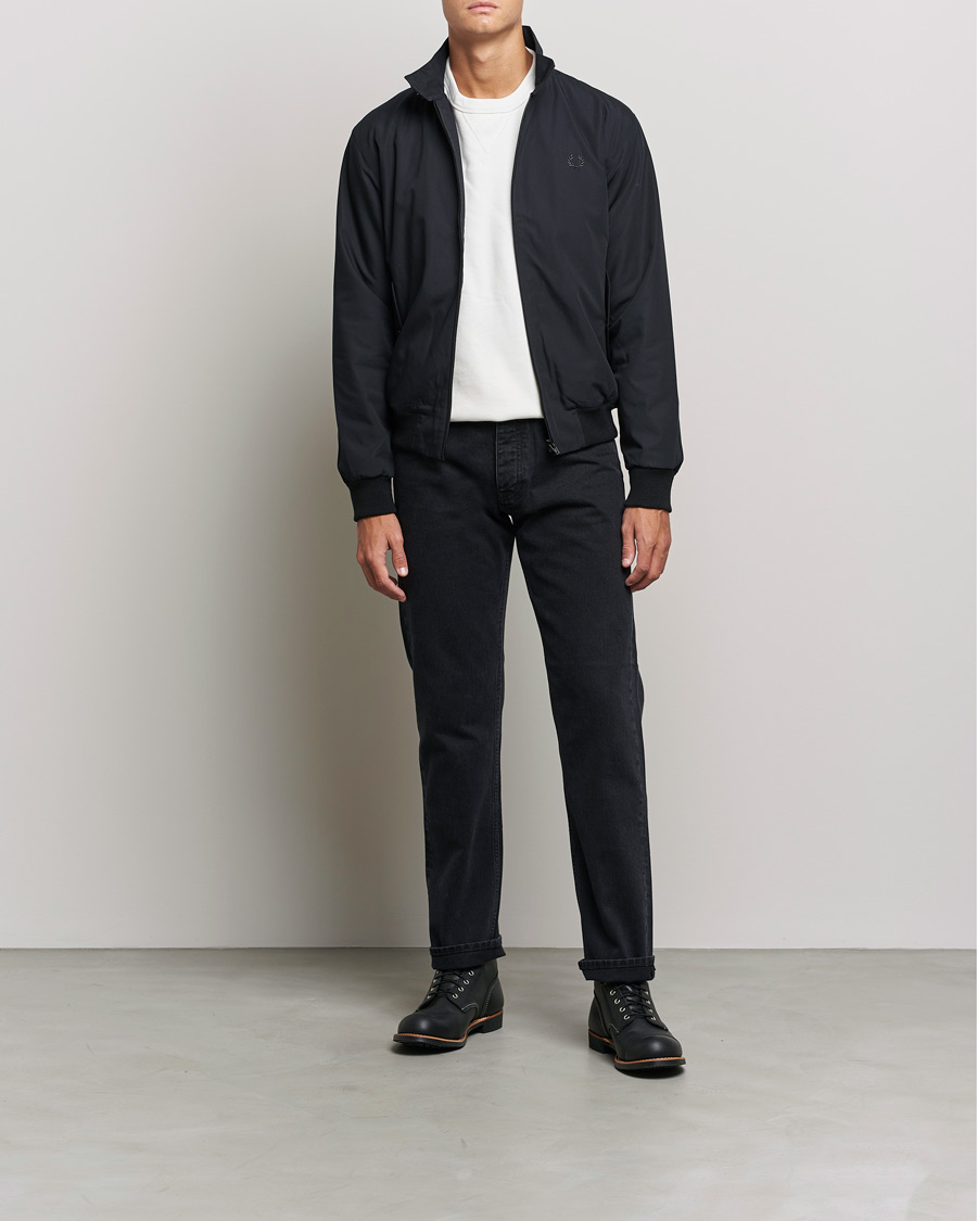 Mies | Takit | Fred Perry | Harrington Made In England Jacket  Black