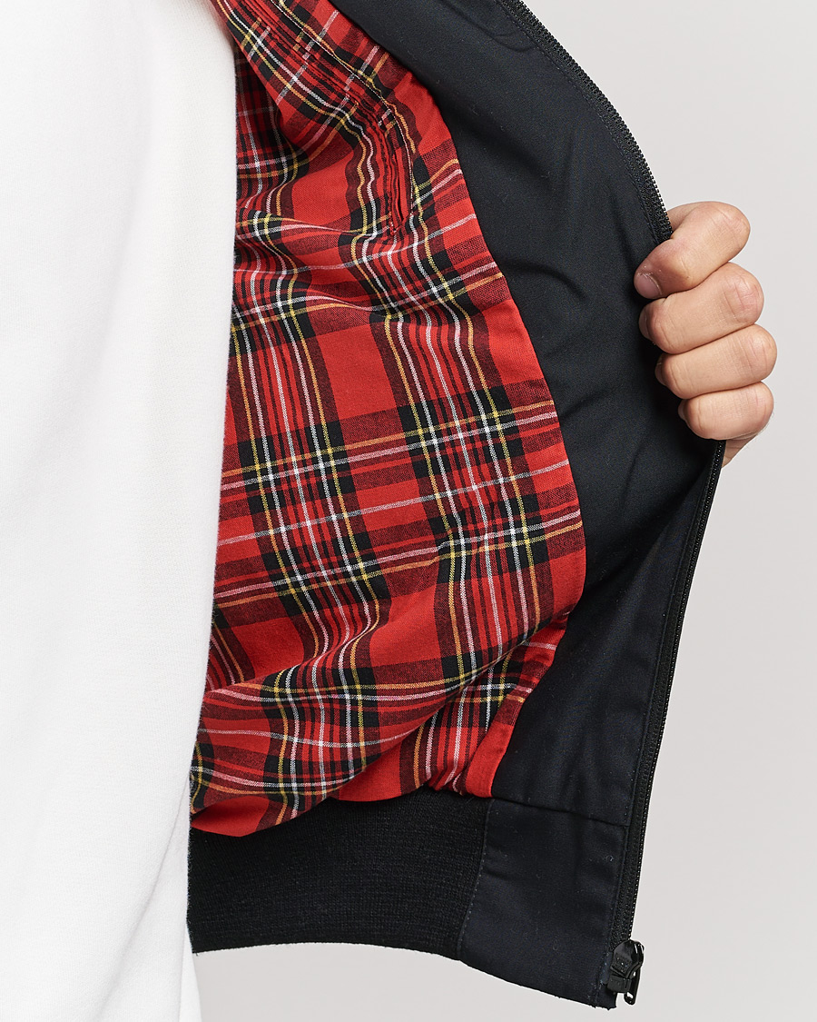 Mies | Takit | Fred Perry | Harrington Made In England Jacket  Black