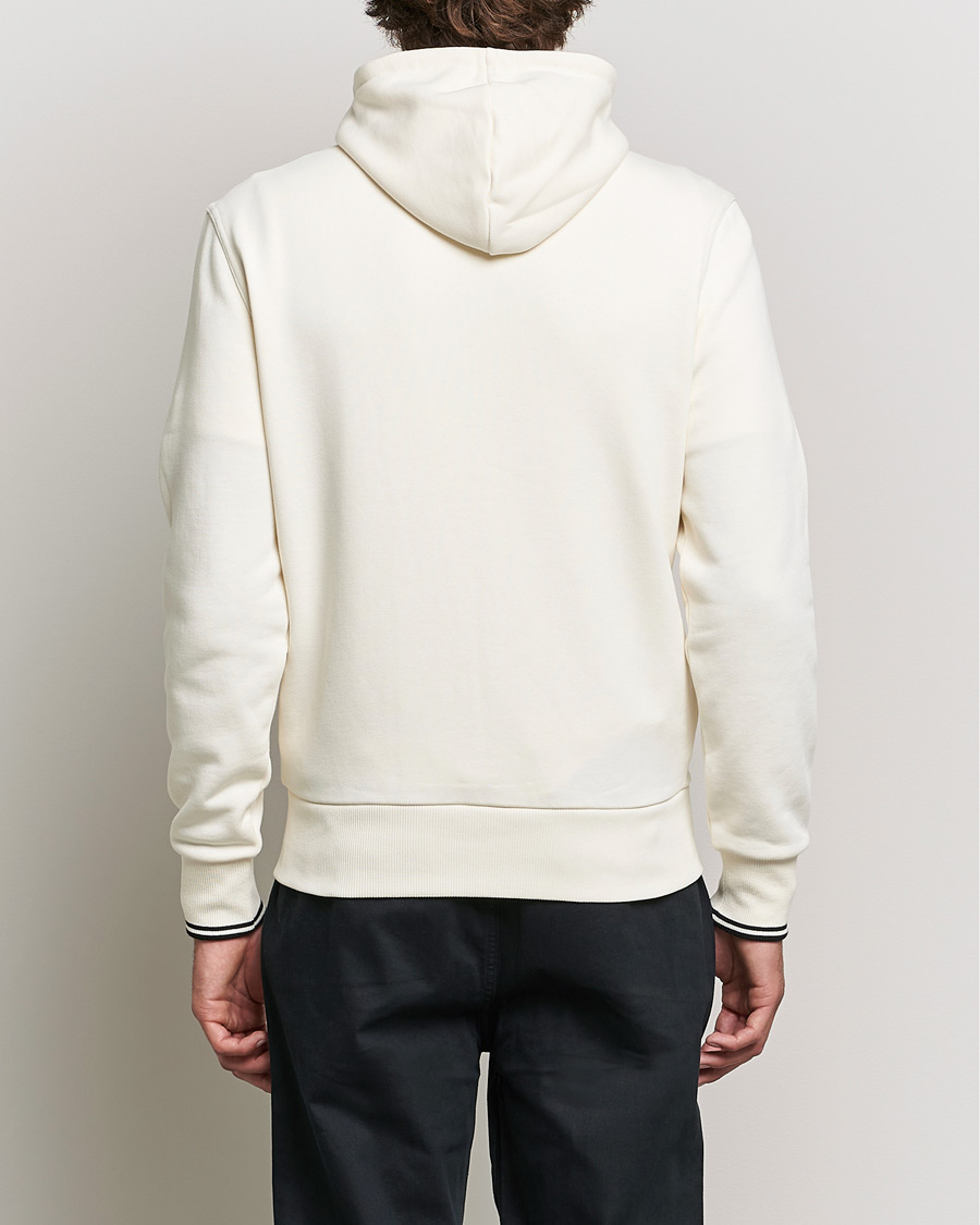 Mies | Puserot | Fred Perry | Hooded Zip Sweatshirt Ecru