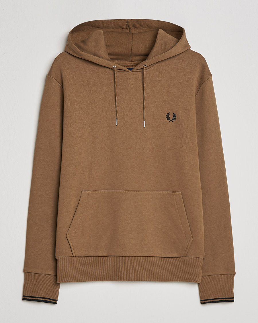 Mies | Puserot | Fred Perry | Twin Tipped Hooded Sweatshirt Shadded Stone