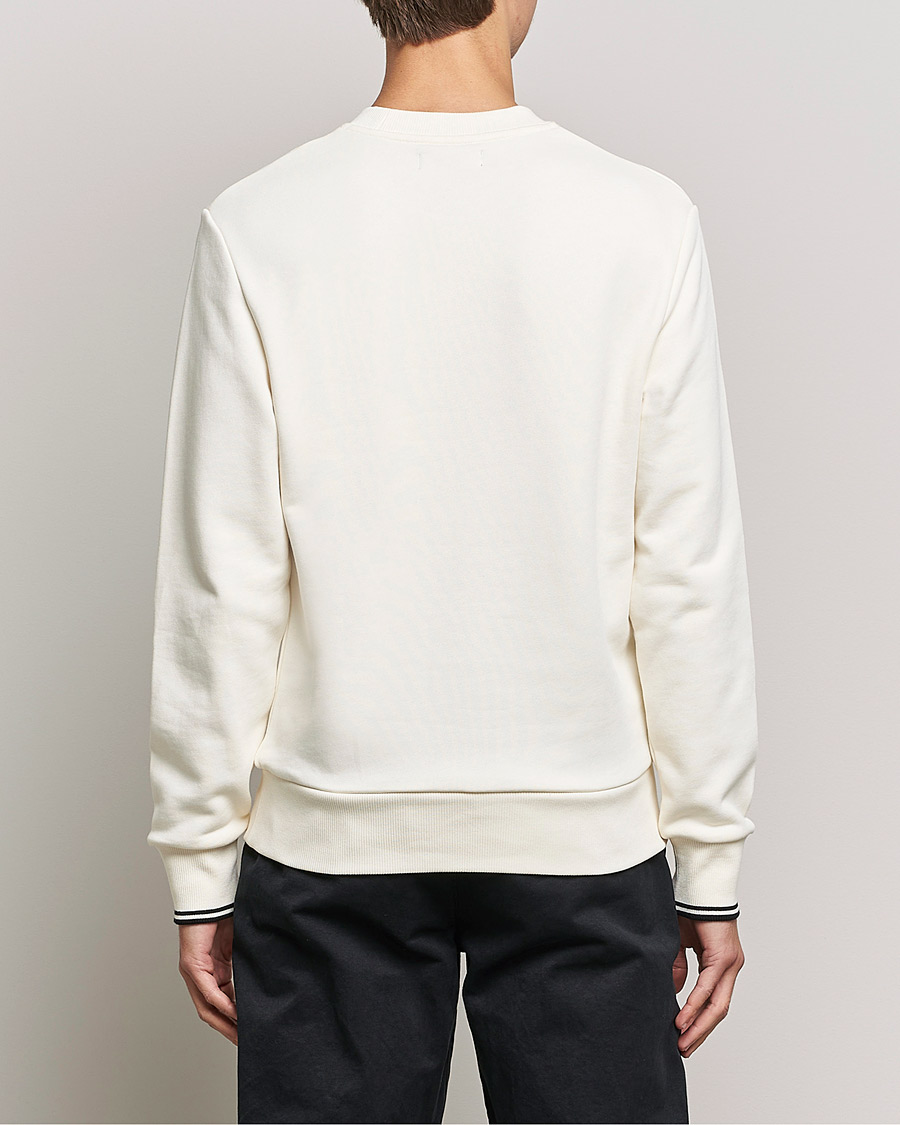 Mies | Puserot | Fred Perry | Crew Neck Sweatshirt Ecru