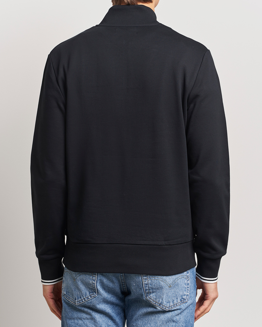 Mies | Puserot | Fred Perry | Half Zip Sweatshirt Black
