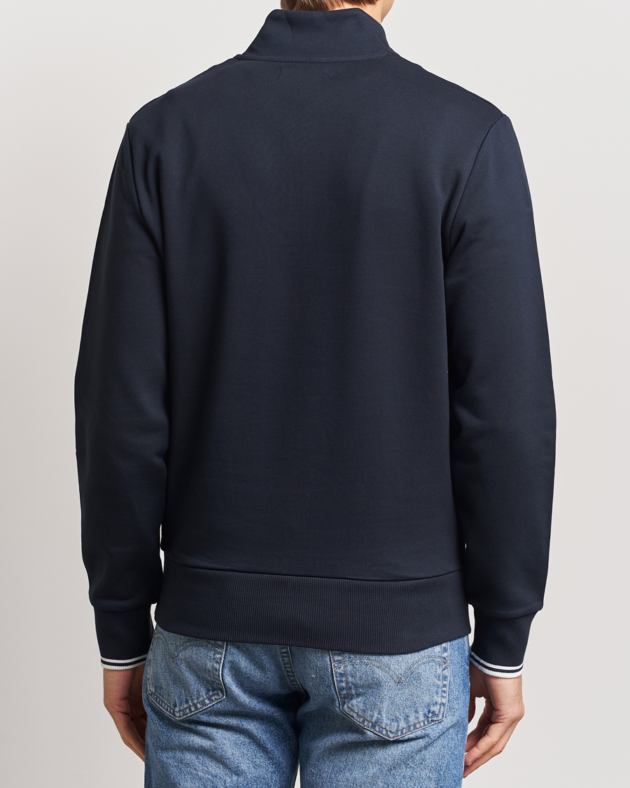 Mies | Puserot | Fred Perry | Half Zip Sweatshirt Navy