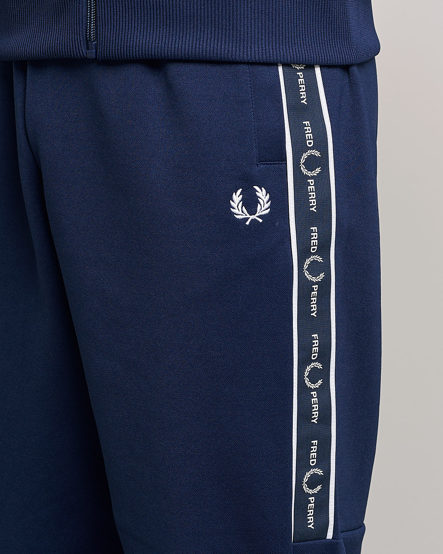 Mies | Housut | Fred Perry | Tapped Pannel Track Pant Blue