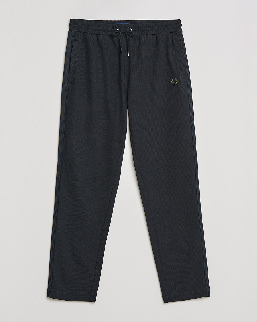 Mies | Housut | Fred Perry | Knitted Tapped Track Pant Black