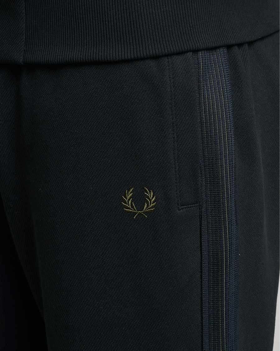 Mies | Housut | Fred Perry | Knitted Tapped Track Pant Black