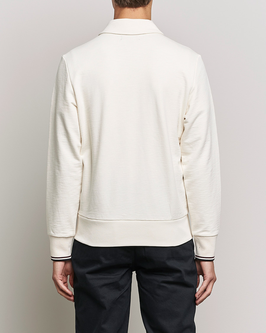 Mies | Puserot | Fred Perry | Zip Though Sweatshirt Ecru