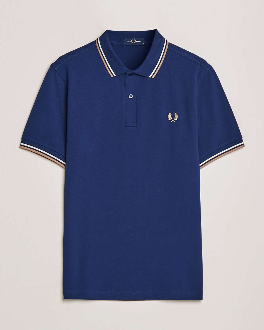 Miehet |  | Fred Perry | Twin Tipped Fred Perry Shirt Navy