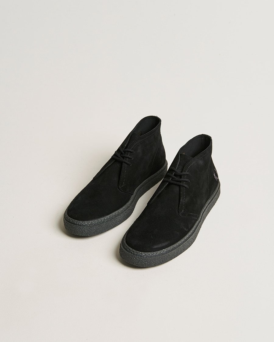 Mies | Kengät | Fred Perry | Hawley Suede Chukka Boot Black
