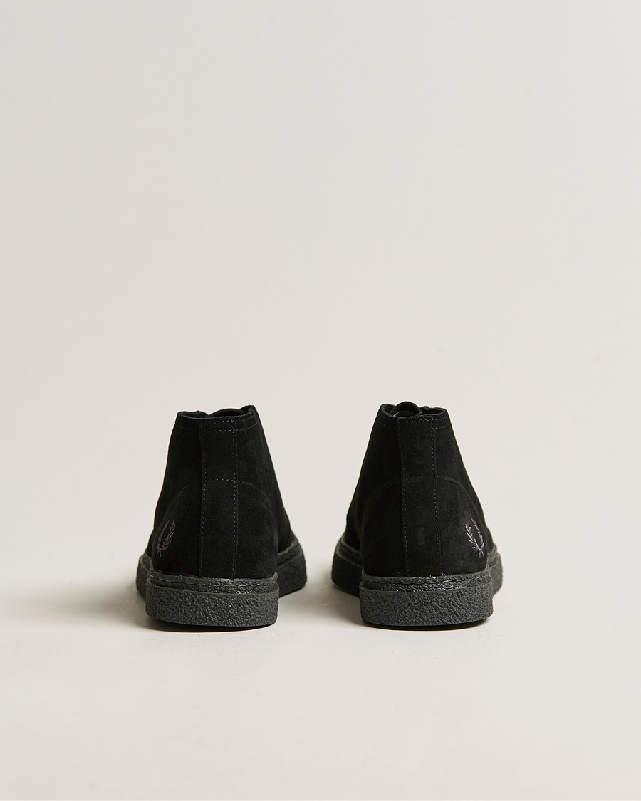 Mies | Fred Perry Hawley Suede Chukka Boot Black | Fred Perry | Hawley Suede Chukka Boot Black