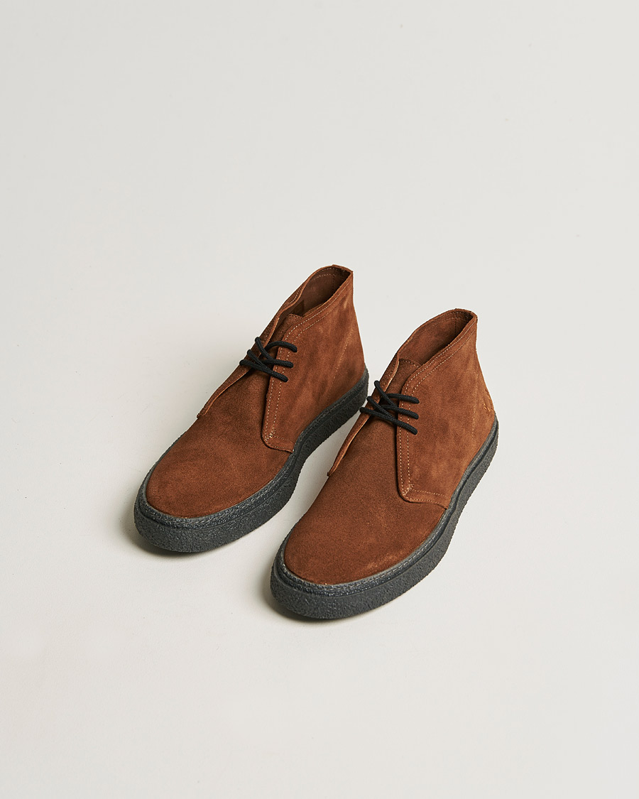 Mies | Best of British | Fred Perry | Hawley Suede Chukka Boot Ginger