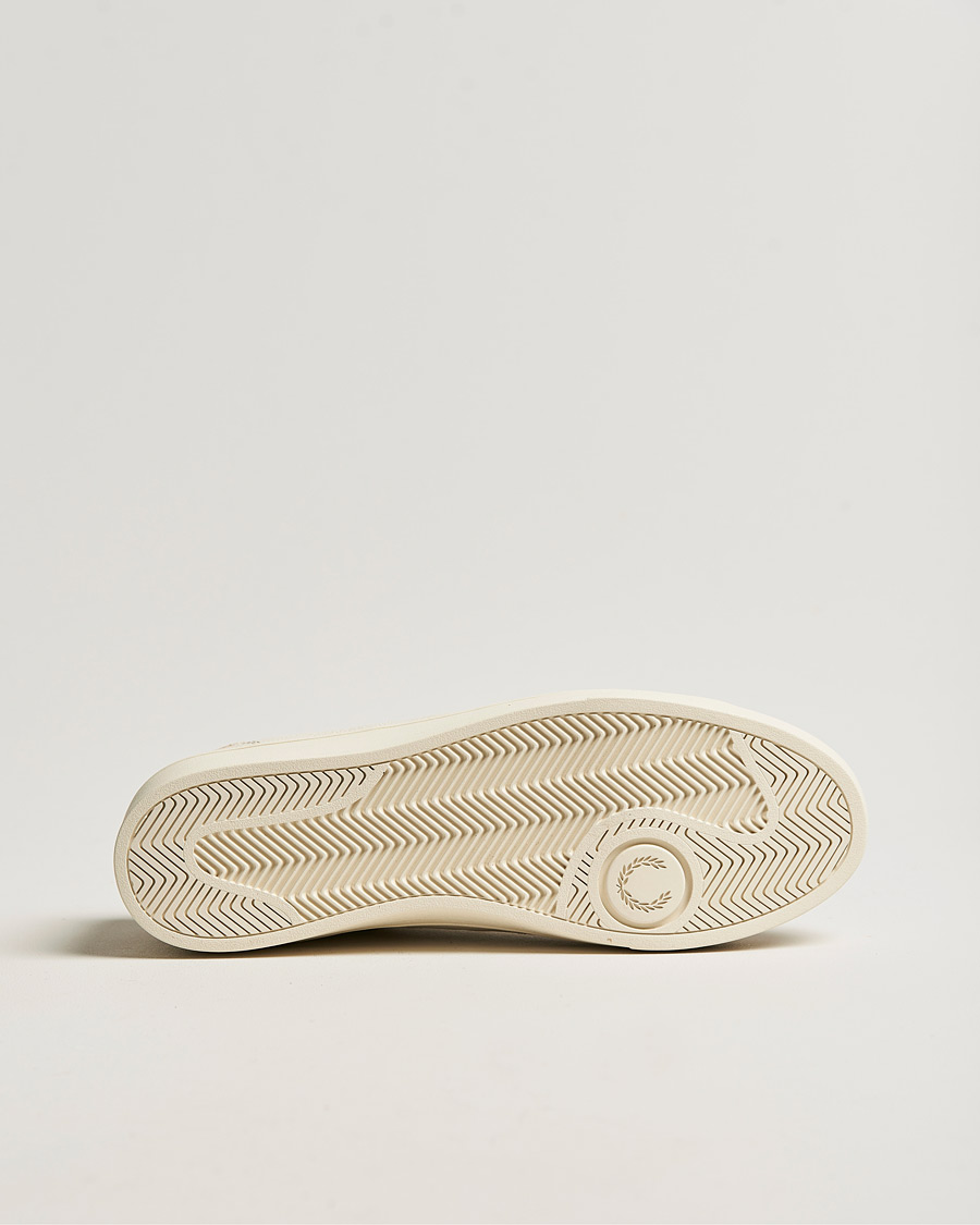 Mies | Fred Perry Spencer Tumbled Leather Sneaker Ecru | Fred Perry | Spencer Tumbled Leather Sneaker Ecru