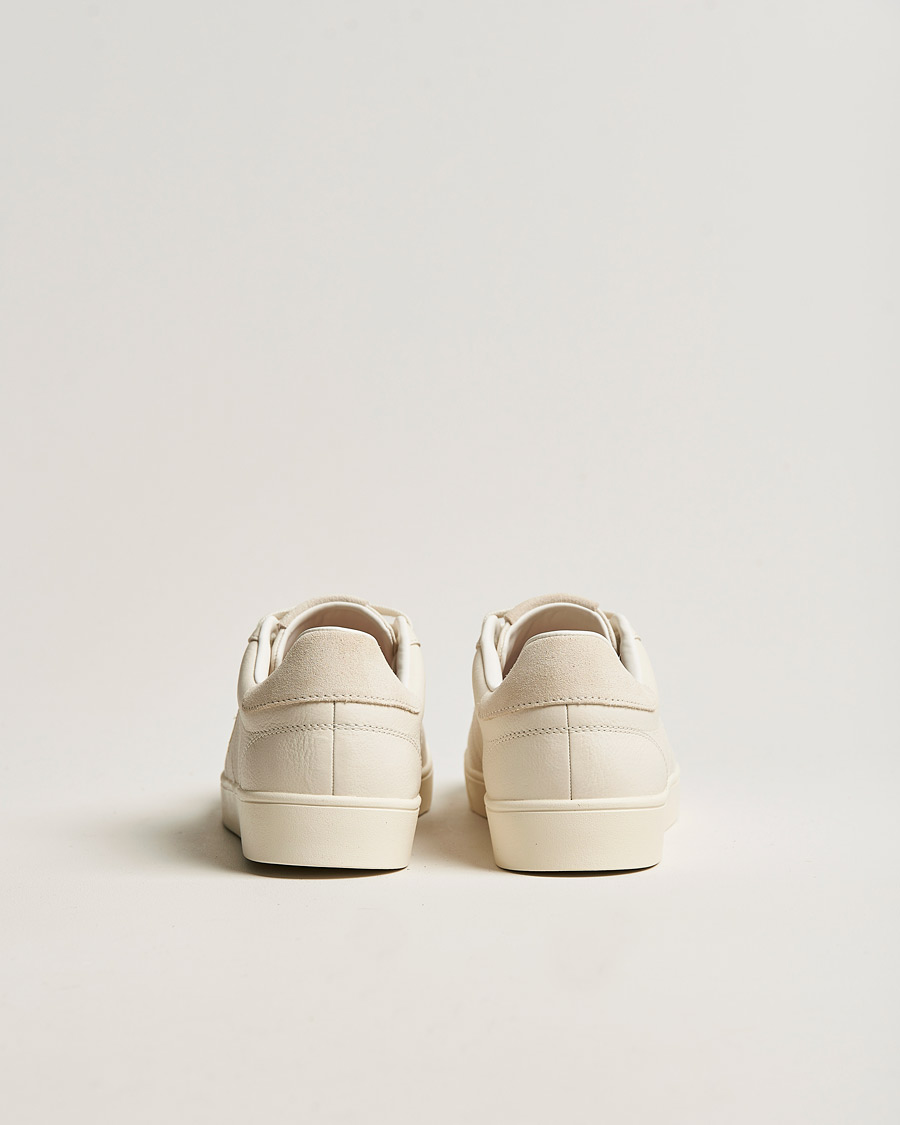 Mies | Fred Perry Spencer Tumbled Leather Sneaker Ecru | Fred Perry | Spencer Tumbled Leather Sneaker Ecru
