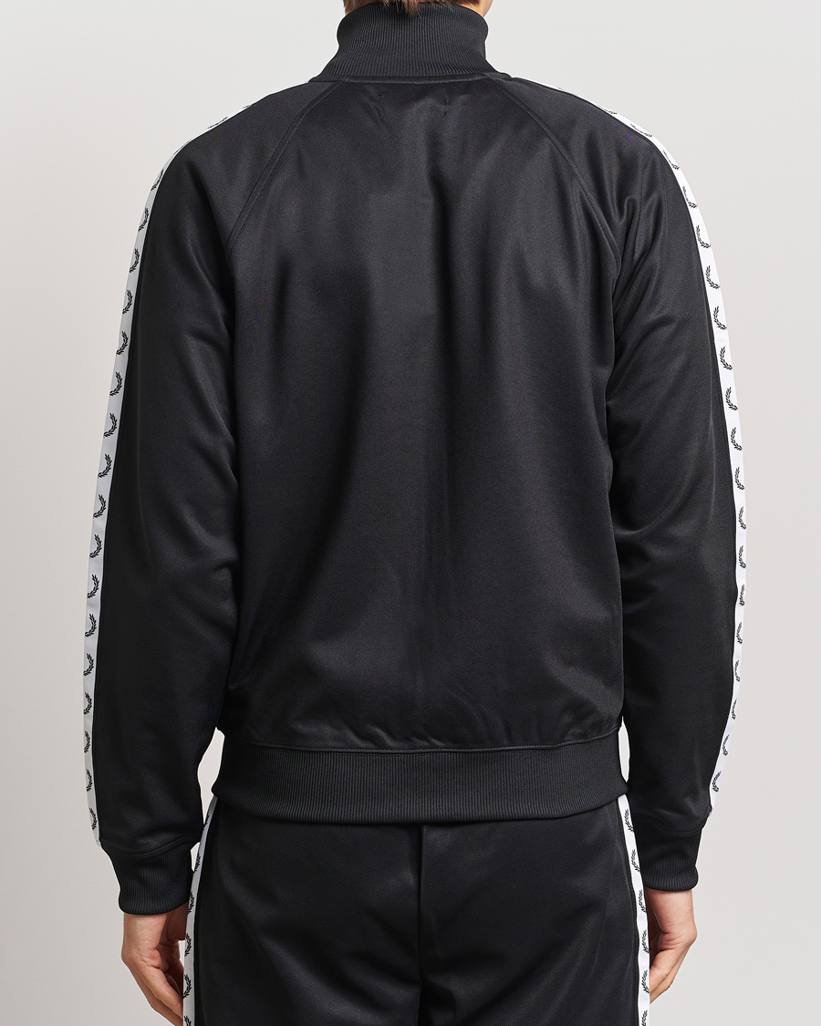 Mies | Puserot | Fred Perry | Taped Track Jacket Black