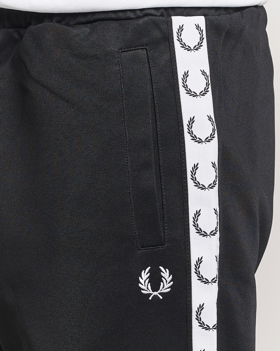 Mies | Housut | Fred Perry | Taped Track Pants Black