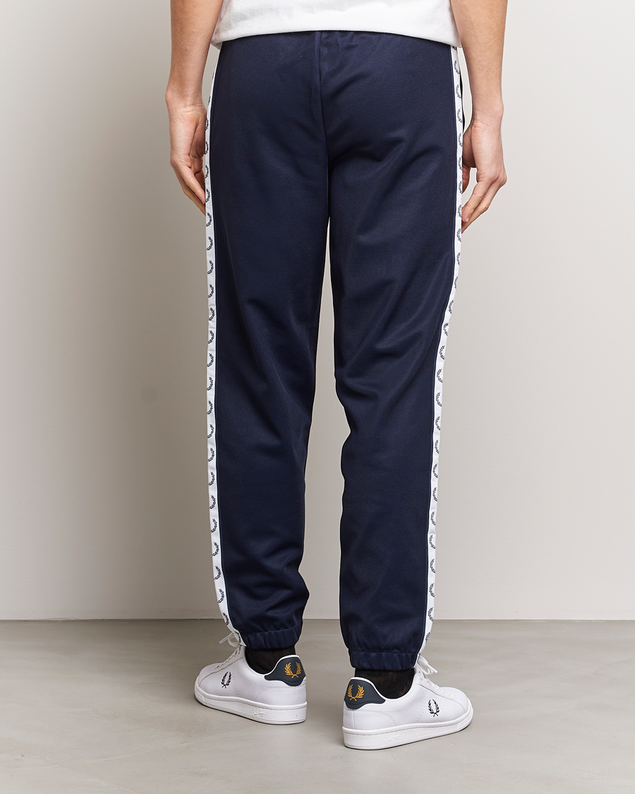 Mies | Housut | Fred Perry | Taped Track Pants Carbon blue