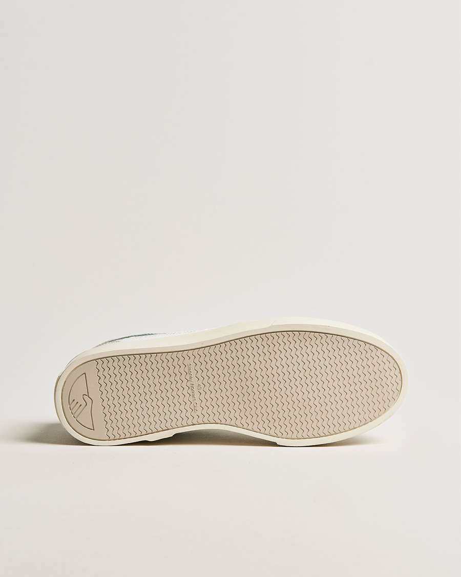Mies | Stepney Workers Club Pearl S-Strike Leather Sneaker White Green | Stepney Workers Club | Pearl S-Strike Leather Sneaker White Green