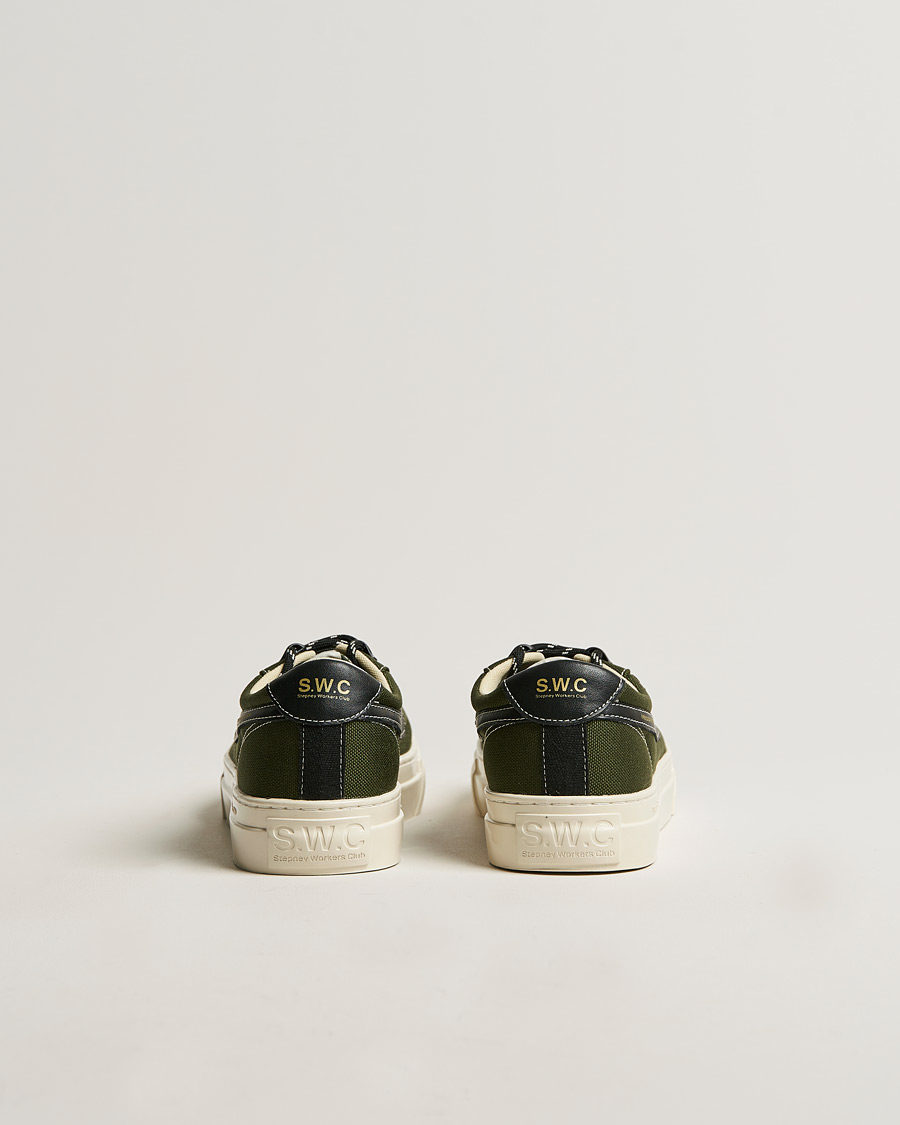 Mies | Stepney Workers Club Dellow S-Strike Cup Cordura Sneaker Military/Black | Stepney Workers Club | Dellow S-Strike Cup Cordura Sneaker Military/Black