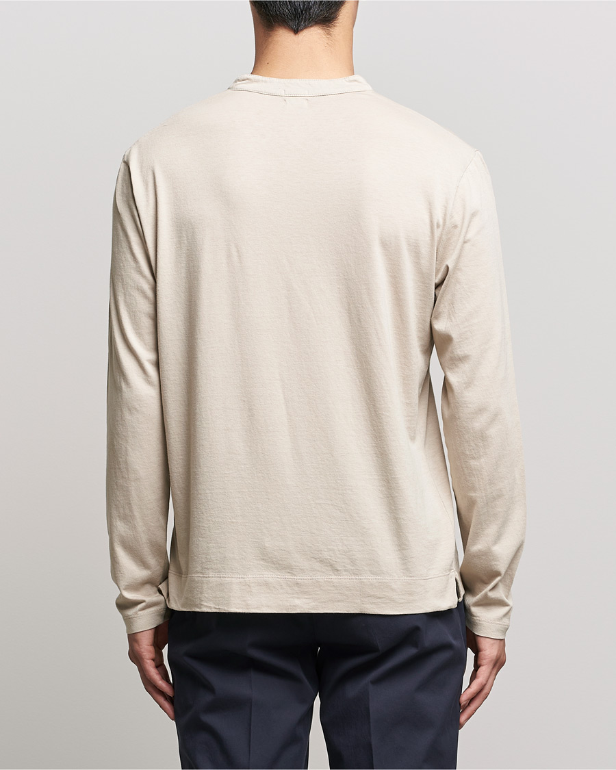Mies | Puserot | Massimo Alba | Hawai Cotton/Cashmere Henley Chalk