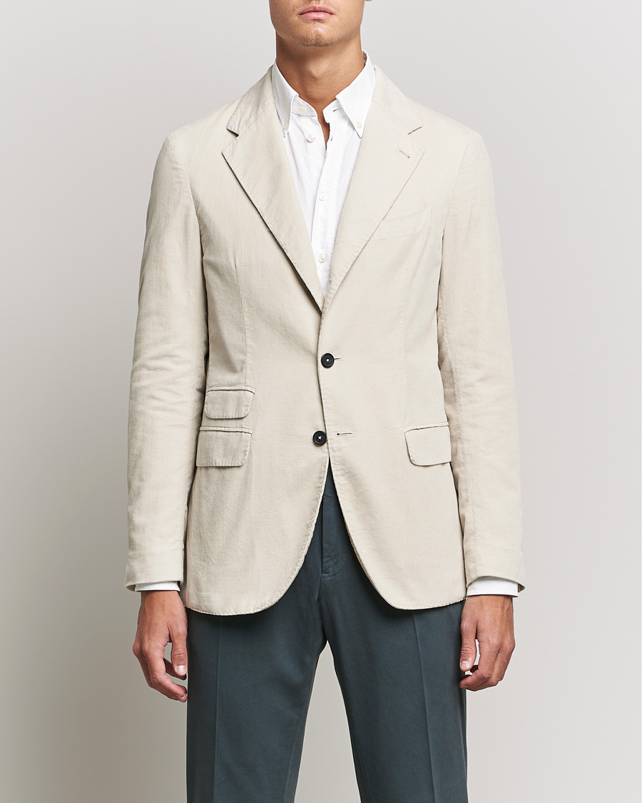 Mies | Pikkutakit | Massimo Alba | Baby Corduroy Blazer Chalk