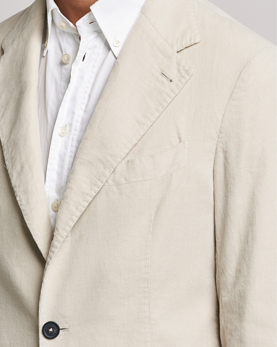 Mies | Pikkutakit | Massimo Alba | Baby Corduroy Blazer Chalk