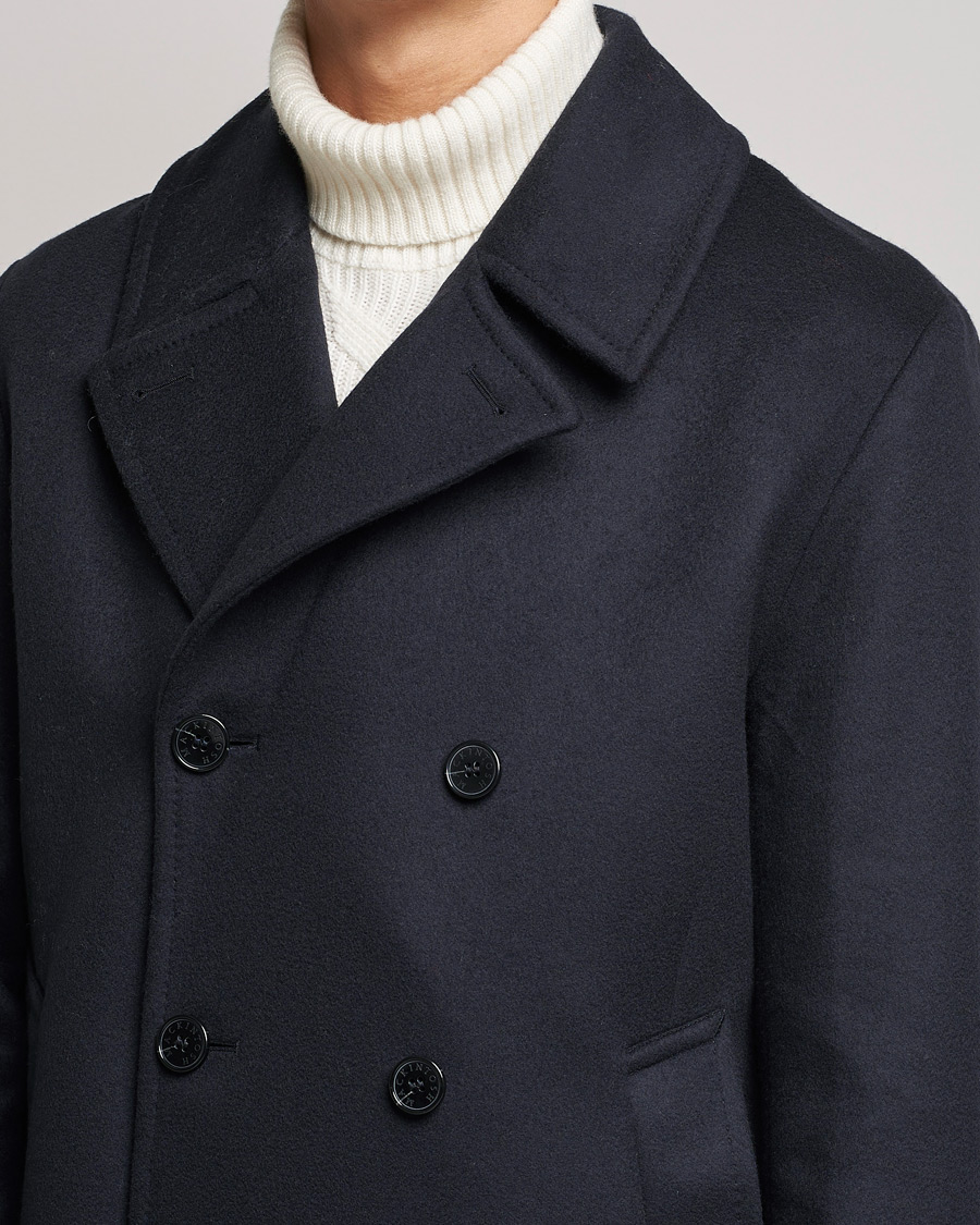 Mies | Takit | Mackintosh | Dalton Wool/Cashmere Peacoat Navy