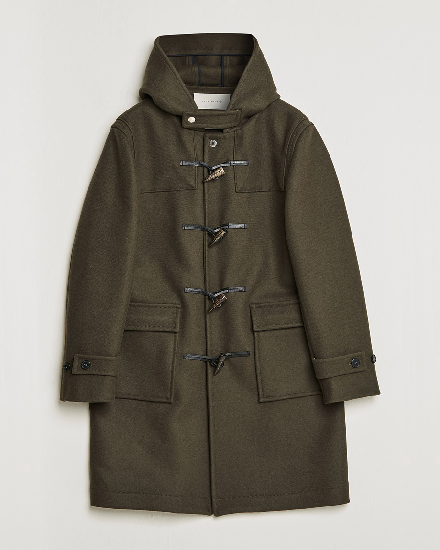 Mies | Takit | Mackintosh | Weir Duffle Coat Dark Olive