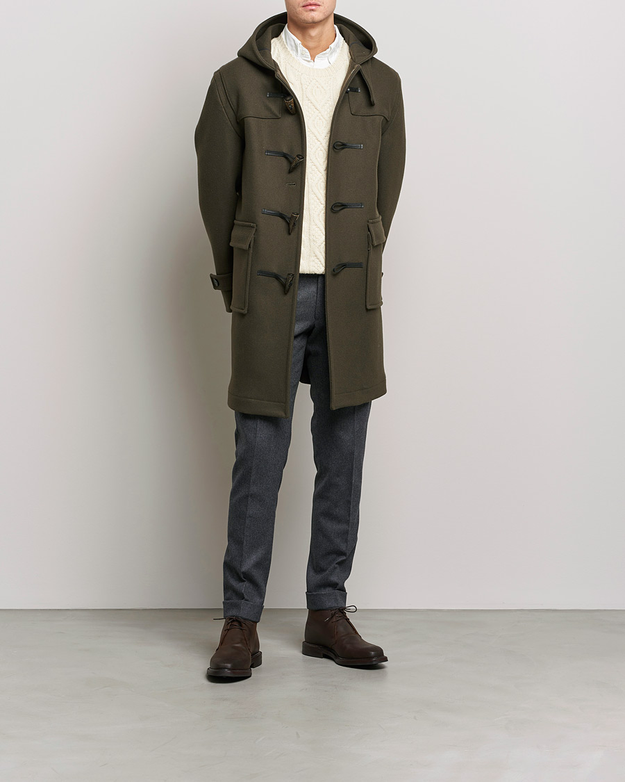 Mies | Takit | Mackintosh | Weir Duffle Coat Dark Olive