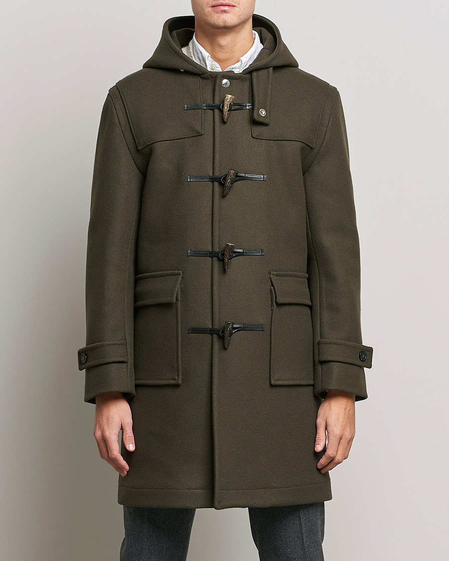 Mies | Takit | Mackintosh | Weir Duffle Coat Dark Olive