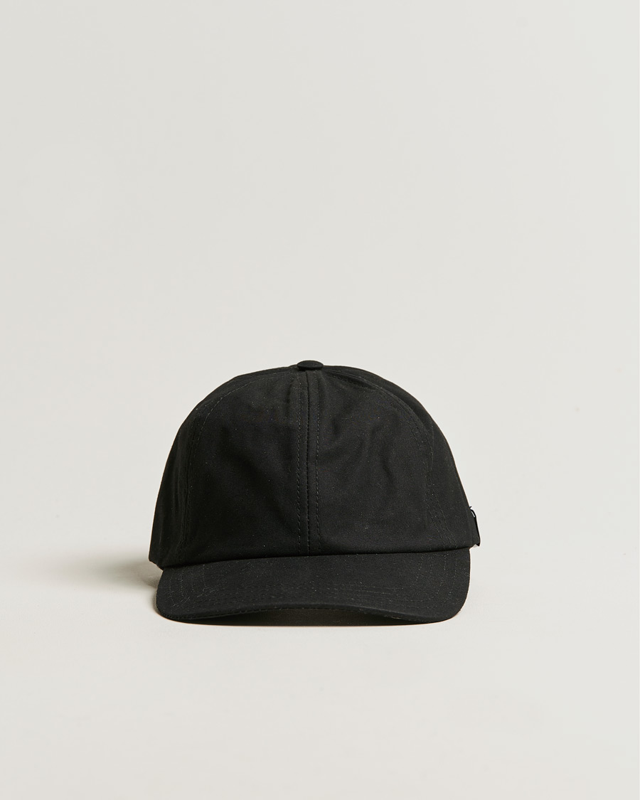 Mies | Mackintosh Tipping Baseball Cap Black | Mackintosh | Tipping Baseball Cap Black