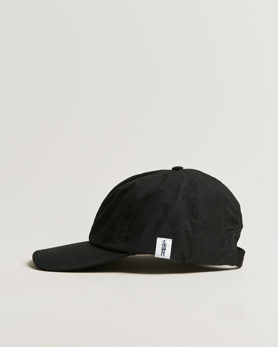 Mies | Mackintosh Tipping Baseball Cap Black | Mackintosh | Tipping Baseball Cap Black