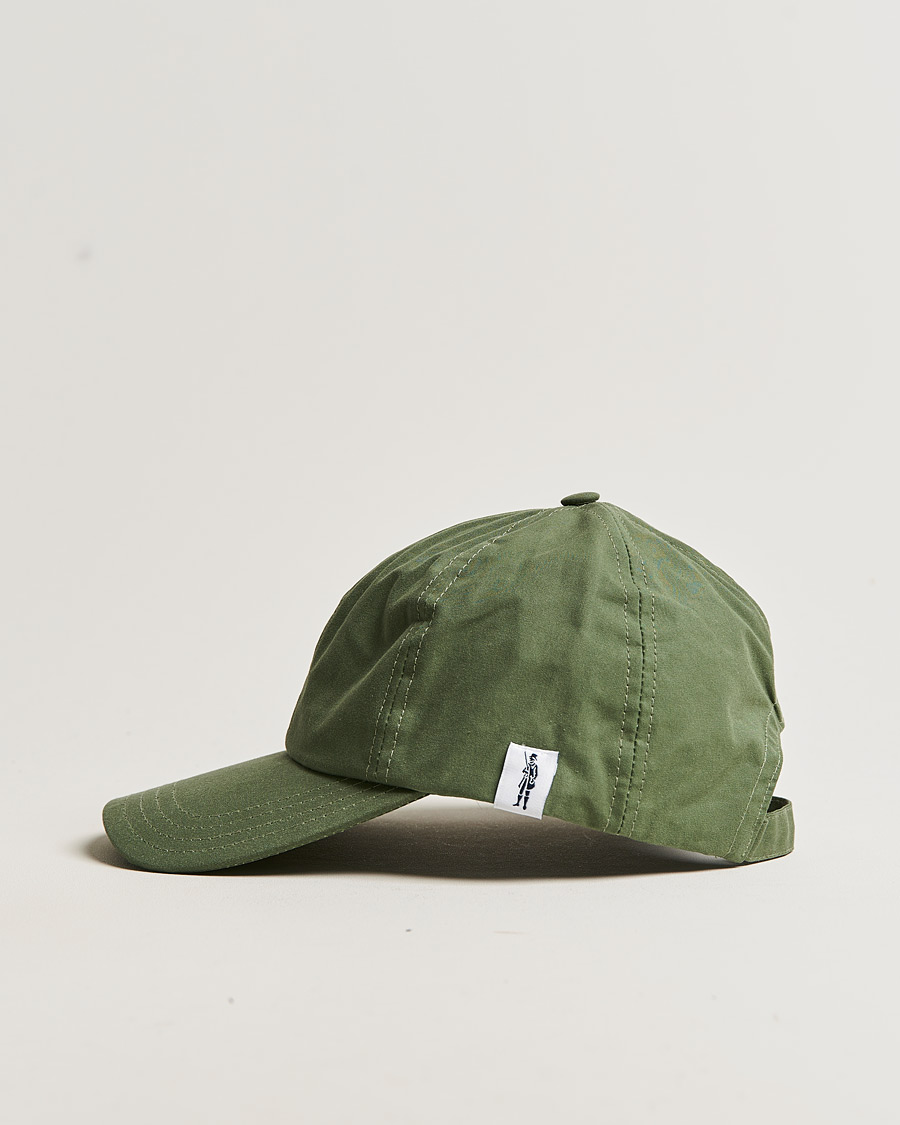 Mies | Mackintosh Tipping Baseball Cap Winter Moss | Mackintosh | Tipping Baseball Cap Winter Moss