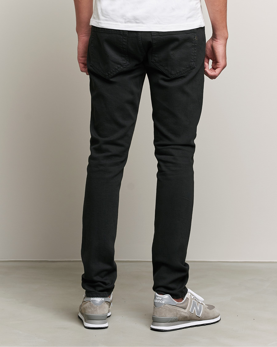 Mies | Farkut | Dondup | George Bull Denim 5-Pocket Pants Black