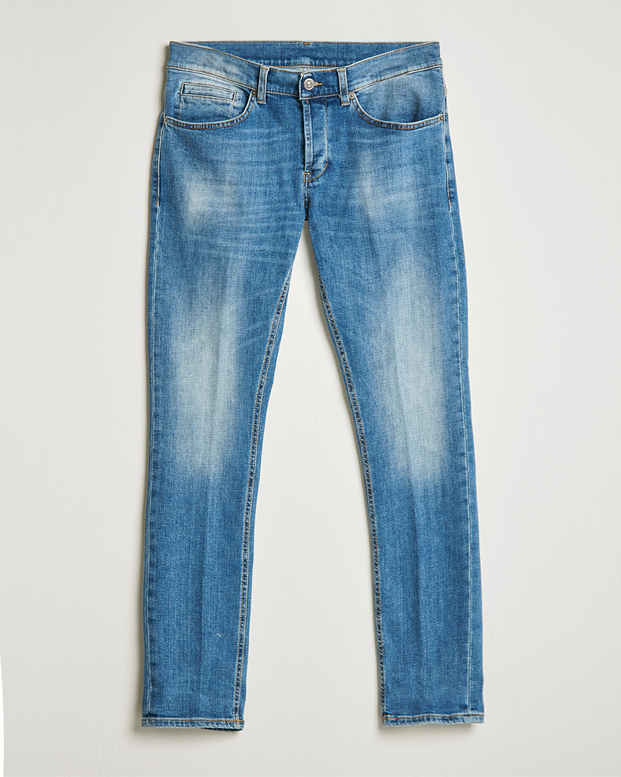 Mies | Farkut | Dondup | George Destroyed Jeans Blue