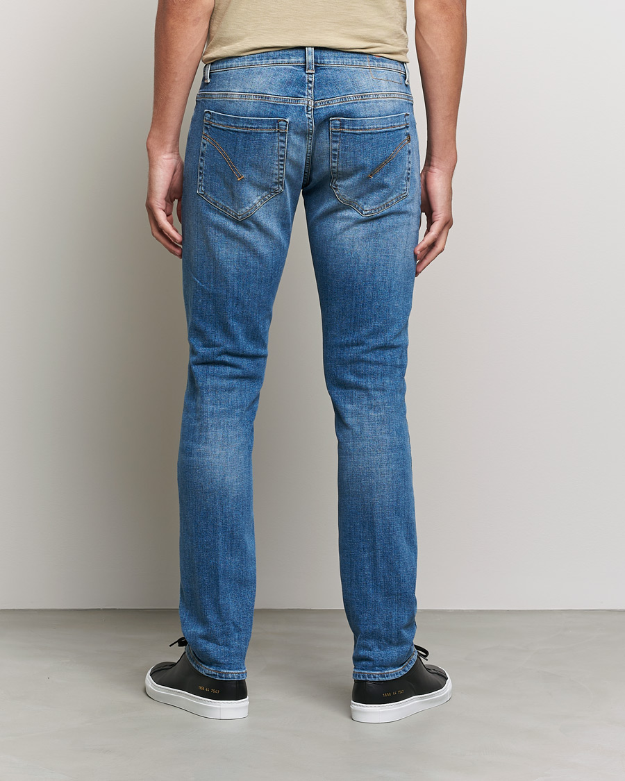 Mies | Farkut | Dondup | George Destroyed Jeans Blue