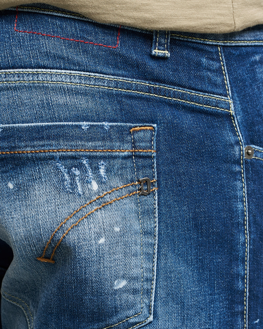 Mies | Farkut | Dondup | George Destroyed Jeans Blue