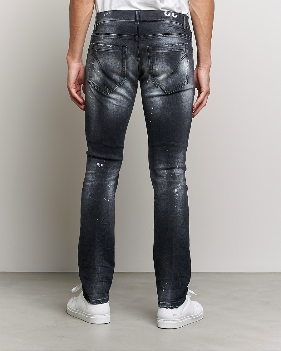 Mies | Farkut | Dondup | George Destroyed Jeans Grey/Black