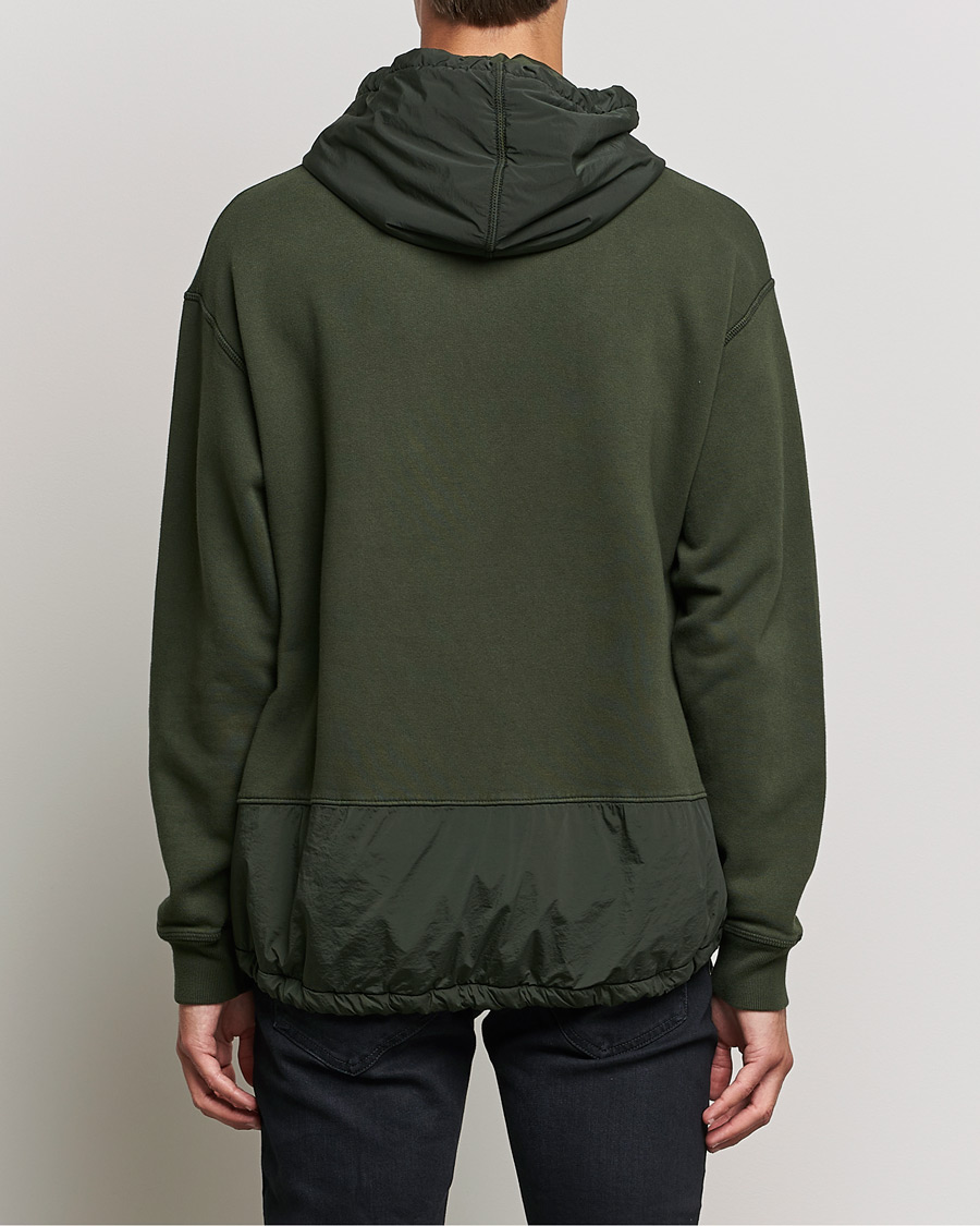 Mies | Puserot | Dondup | Felpa Cotton Hoodie  Green