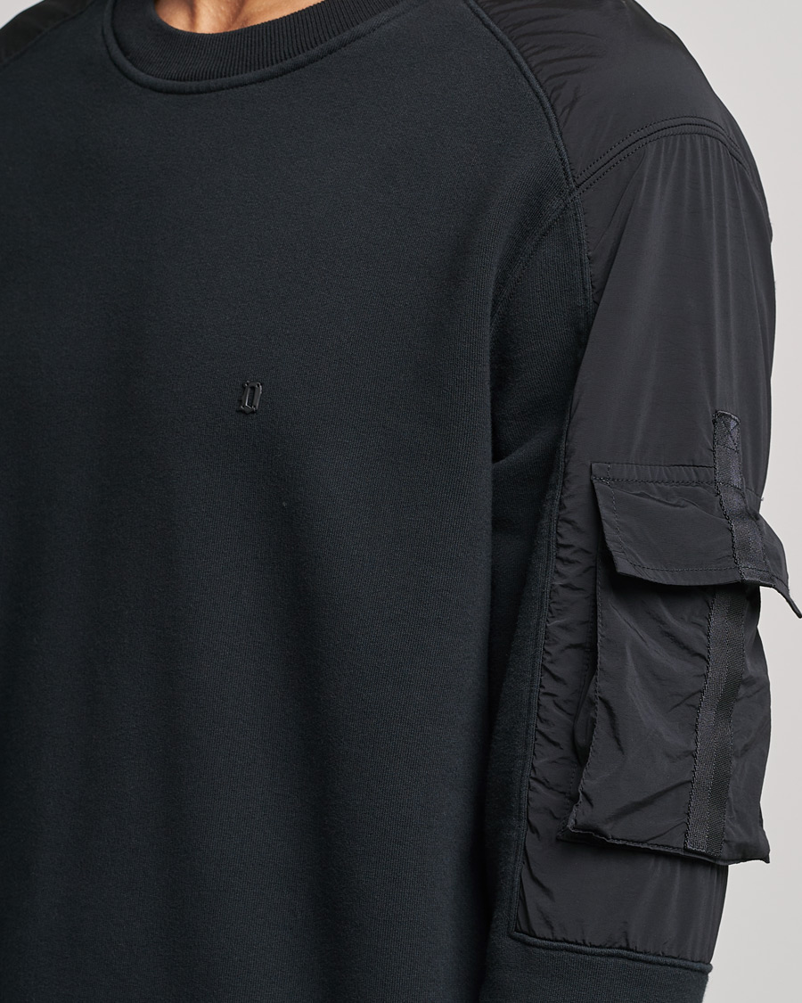 Mies | Puserot | Dondup | Felpa Crew Neck Sweatshirt Black