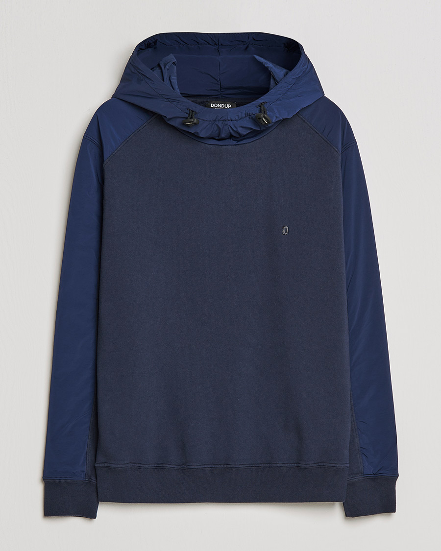 Mies | Puserot | Dondup | Felpa Hoodie Navy