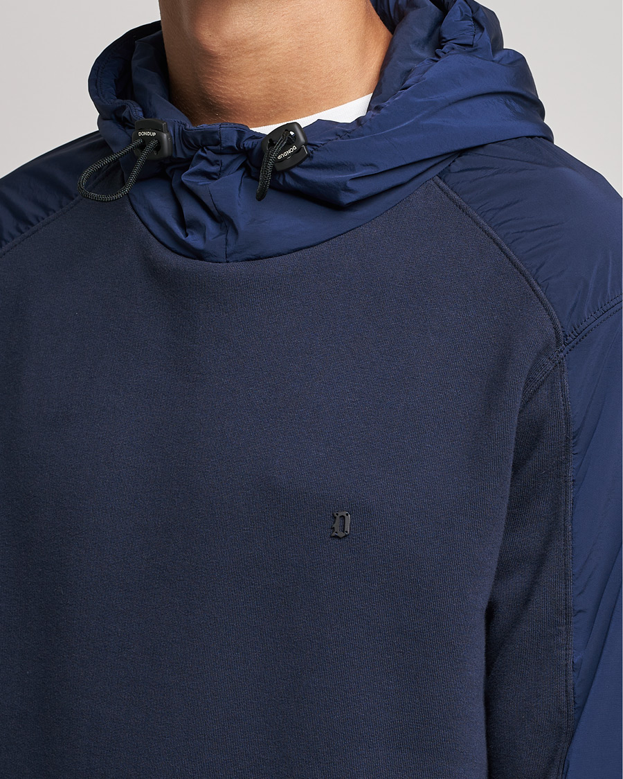 Mies | Puserot | Dondup | Felpa Hoodie Navy
